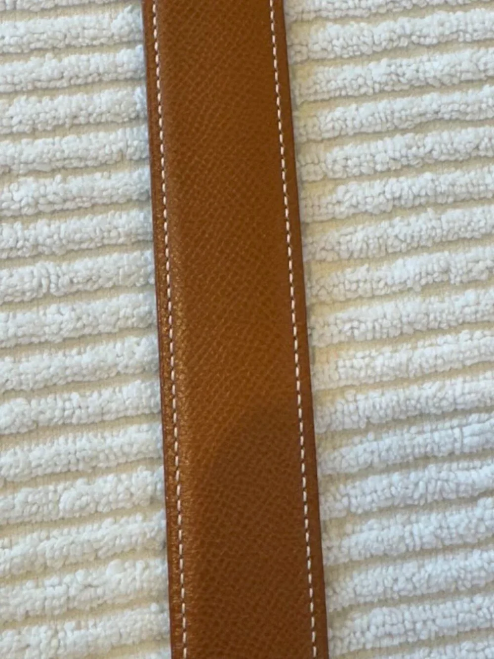 Hermes Men's H Belt - 85cm Black Box Calf / Gold Courcheval (most desirable)